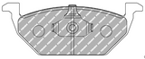 Ferodo Brake Pad Set FCP1094 for Porsche/Audi/BMW Motorsport Applications