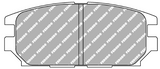 Ferodo Brake Pad Set FCP1280 for Porsche/Audi/BMW Motorsport Applications