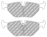 Ferodo Brake Pad Set FCP1301 for Porsche/Audi/BMW Motorsport Applications
