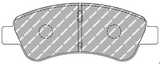Ferodo Brake Pad Set FCP1399 for Porsche/Audi/BMW Motorsport Applications