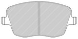 Ferodo Brake Pad Set FCP1419 for Porsche/Audi/BMW Motorsport Applications