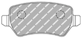 Ferodo Brake Pad Set FCP1521 for Porsche/Audi/BMW Motorsport Applications