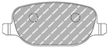 Ferodo Brake Pad Set FCP1795 for Porsche/Audi/BMW Motorsport Applications