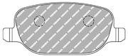 Ferodo Brake Pad Set FCP1795 for Porsche/Audi/BMW Motorsport Applications