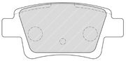 Ferodo Brake Pad Set FCP1858 for Porsche/Audi/BMW Motorsport Applications