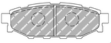 Ferodo Brake Pad Set FCP1947 for Porsche/Audi/BMW Motorsport Applications