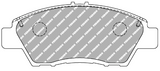 Ferodo Racing Brake Pad Set FCP4404 for Porsche Cayman/Boxster 987 (2005–2012)