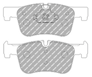 Ferodo Brake Pad Set FCP4489 for Porsche/Audi/BMW Motorsport Applications