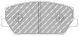 Ferodo Front Brake Pad Set FCP5099 for Hyundai Veloster N/Elantra N/Kona N (2019–2024)