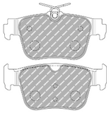 Ferodo Brake Pad Set FCP5357 for Porsche/Audi/BMW Motorsport Applications