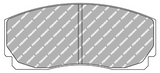 Ferodo Racing Brake Pad Set for Porsche Cayman/Boxster Applications