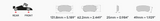 Ferodo DS3.12 Rear Brake Pads for Porsche 992