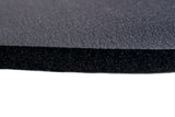 Porsche 914 firewall heat and sound reduction mat with factory-style mounting plugs. A practical replacement for worn or missing engine firewall insulation.