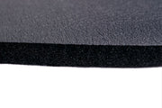 Porsche 914 firewall heat and sound reduction mat with factory-style mounting plugs. A practical replacement for worn or missing engine firewall insulation.