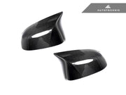 AutoTecknic M-Inspired Carbon Fiber Mirror Covers - G01 X3 | G02 X4 | G05 X5 | G06 X6 | G07 X7