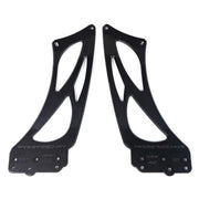 Fabspeed Porsche 981/718 Cayman GT4 Monoblock Wing Risers (2015+) (Image: 1)