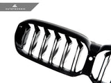 AutoTecknic Gloss Black Front Grille - F90 M5 LCI | G30 5-Series LCI