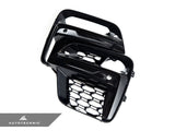 AutoTecknic Gloss Black Lower Grille Trim Set - G01 X3 | G02 X4 M40I Pre-LCI