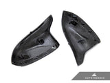 AutoTecknic Replacement Dry Carbon Mirror Covers - G05 X5 M60i | G06 X6 M60i