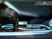 AutoTecknic Carbon Fiber Gear Selector Side Trims - F40 1-Series | F44 2-Series Gran Coupe