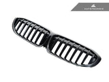 AutoTecknic Gloss Black Front Grille - G20 3-Series Pre-LCI