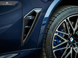 AutoTecknic Dry Carbon Fiber Side Vent Set - F95 X5M Pre-LCI