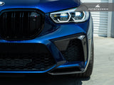 AutoTecknic Performance Dry Carbon Bumper Trim Set - F95 X5M