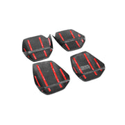 Fabspeed Matte Forged-Carbon Dash-Vent Covers for Lamborghini Huracan LP610 / LP580, product view 2