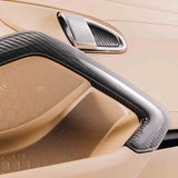 Rennline Carbon Fiber Door Handles for Porsche 991, 981, and 718
