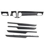 Rennline Carbon Fiber Interior Trim Kit for Macan: OEM+ style, UV-resistant gloss resin, precision fit, and sleek 2x2 carbon fiber. Shop now at PMB Performance.