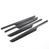 Rennline Carbon Fiber Door Trim Kit for Macan: OEM+ style, 2x2 carbon fiber with UV gloss resin, precision fit, easy installation. Shop now at PMB Performance.