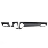 Rennline Carbon Fiber Dash Trim Kit for Macan: OEM+ style, 2x2 carbon fiber with UV gloss resin, precision fit, & easy installation. Shop now at PMB Performance.