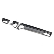 Rennline Carbon Fiber Dash Trim Kit for Macan: OEM+ style, 2x2 carbon fiber with UV gloss resin, precision fit, & easy installation. Shop now at PMB Performance.