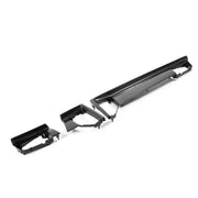 Rennline Carbon Fiber Dash Trim Kit for Macan: OEM+ style, 2x2 carbon fiber with UV gloss resin, precision fit, & easy installation. Shop now at PMB Performance.