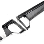 Rennline Carbon Fiber Dash Trim Kit for Macan: OEM+ style, 2x2 carbon fiber with UV gloss resin, precision fit, & easy installation. Shop now at PMB Performance.