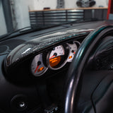 Rennline Carbon Fiber Gauge Cluster Trim - 986 Boxster