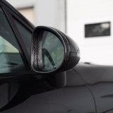 Rennline Carbon Fiber Mirrors for Macan: Premium carbon fiber mirror shells for a sleek, factory fit. Install with OEM hardware. Shop now at PMB Performance.