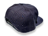 PMB VW Flat Bill Cap: Bold VW logo, cotton twill, snapback fit. Perfect for VW fans & car shows. One size fits most. Shop now at PMB Performance.