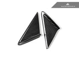 AutoTecknic Dry Carbon Side Mirror Wind Deflector Set - Porsche 911 (991) | 981 Boxster/Cayman | 718 (982)