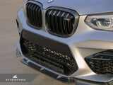 AutoTecknic Dry Carbon Fiber Bumper Trim - F97 X3M | F98 X4M Pre-LCI