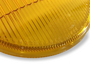 NOS Hella Yellow Fog Light Lens 1010269 for Porsche 911 (1969-73) and 914 (1970-76)