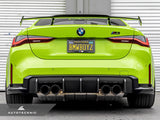 AutoTecknic Dry Carbon Motorsport Rear Spoiler - G80 M3 | G82 M4