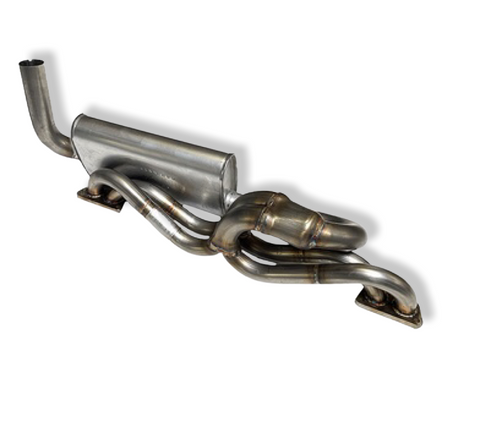 Bursch Stainless-Steel Exhaust System for Porsche 914-4 2.0L. PMB Performance offers a vast selection of Bursch Exhaust components. Bursch is revolutionizing exhaust systems for Porsche 911, 912, 914, and even classic Porsche 356. Experience enhanced horsepower and efficiency with Bursch—your go-to for Porsche exhaust upgrades.