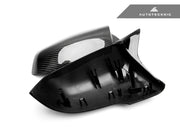 AutoTecknic M-Inspired Carbon Fiber Mirror Covers - F40 1-Series | F44 2-Series Gran Coupe