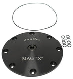 JayCee Black 8-Bolt Magnetic Oil Sump X-Plate - View 2
