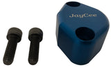 JayCee Blue Fuel Pump Block-Off Plate with 3/8-Inch NPT Breather Port
