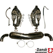 Free-Flow Exhaust Conversion Set for Porsche 911 with Loose 84mm Tail Pipes