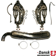 Free-Flow Exhaust Conversion Set for Porsche 911 with Built-In 84mm Tail Pipe