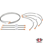 Brake Line Kit for Models without Booster 8 Piece Kit - 356B -T5