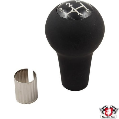 Gear Shift Knob Porsche, 5 Speed, Matte Black 911 10/64-07/73 & 914 08/72-02/76